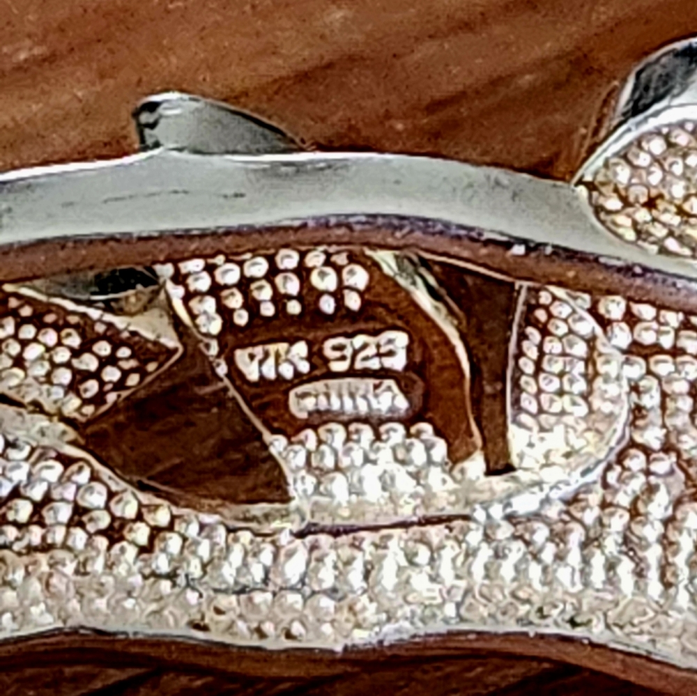 WHITNEY KELLY Sterling Silver Turquoise, Chrysocolla, Chalcedony Cuff Bracelet! - Picture 7 of 12